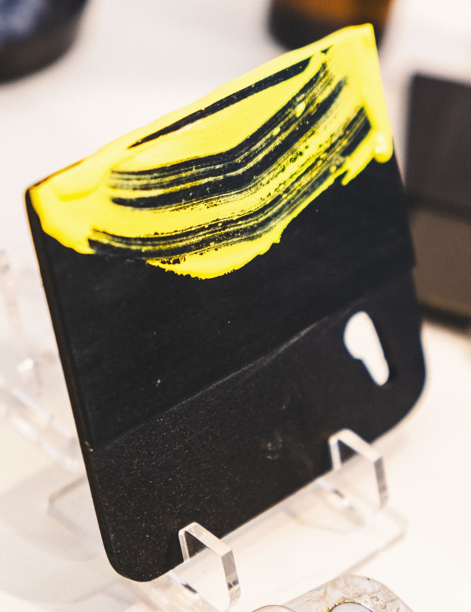 Racle de sérigraphie artisanale en bois